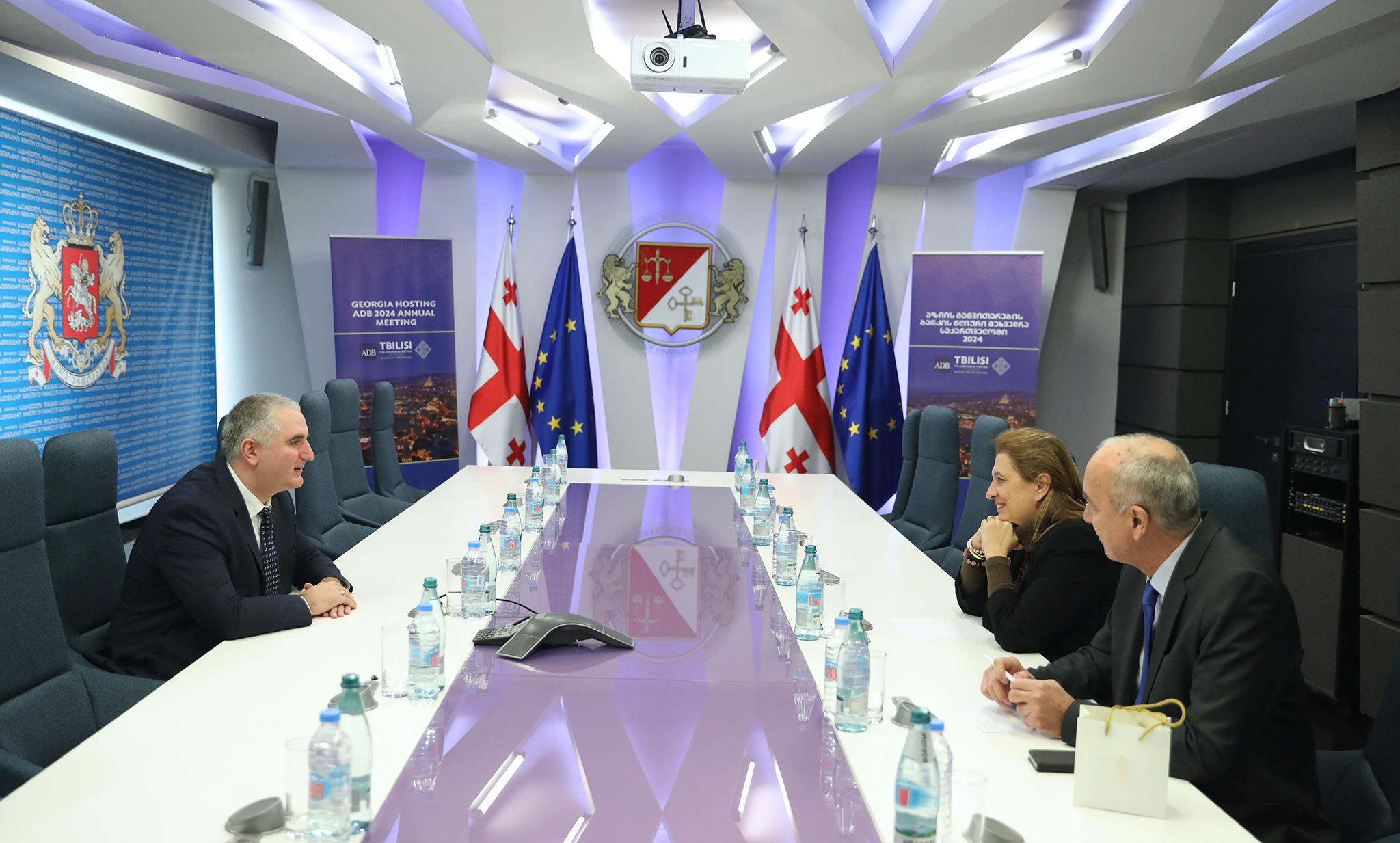 ფინანსთა მინისტრი უნგრეთის საგანგებო და სრულუფლებიან ელჩს საქართველოში, ანა მარია შიკოს შეხვდა
