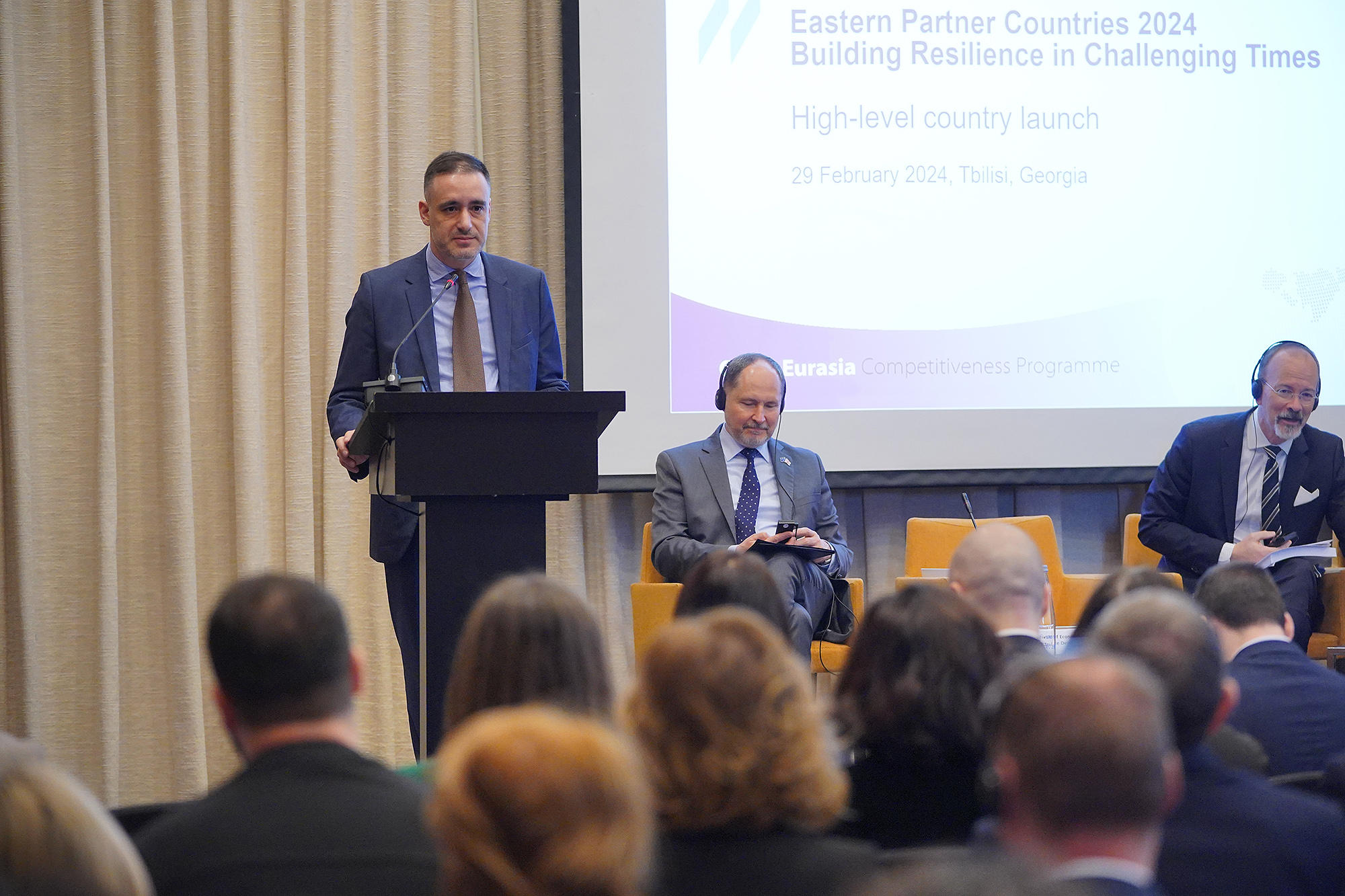 ვახტანგ ცინცაძე - SME Policy Index - 2024-ის შეფასება მთავრობის წარმატებული ეკონომიკური პოლიტიკის აღიარებაა - საქართველო აღმოსავლეთ პარტნიორობის ქვეყნებს შორის ლიდერია