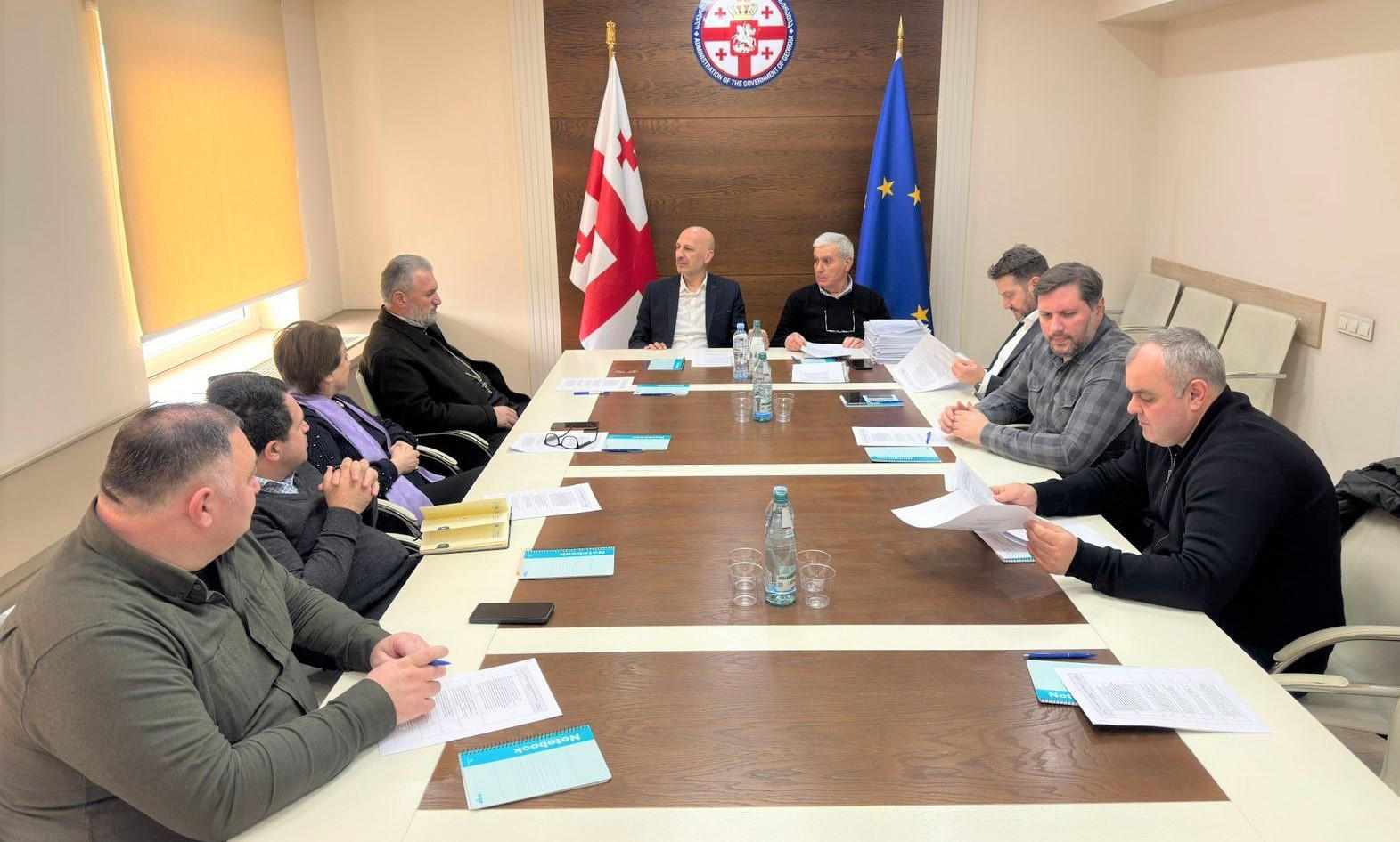 რელიგიის სააგენტოში რელიგიურ გაერთიანებათა ქონებრივი და ფინანსური კომისიის პირველი სხდომა გაიმართა
