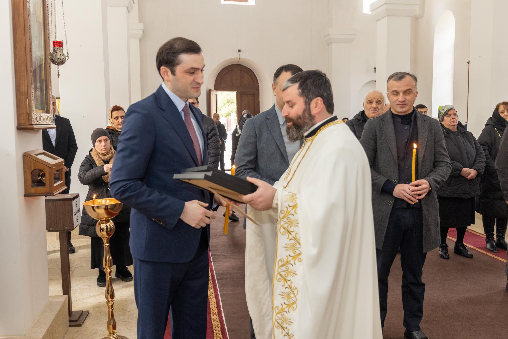 თორნიკე რიჟვაძე XIX საუკუნეში აგებულ წმ. თეოდორე აჭარელის სახელობის ტაძარში წირვას დაესწრო, რომელსაც ფონდი „ქართუს“ მხარდაჭერით რეაბილიტაცია ჩაუტარდა