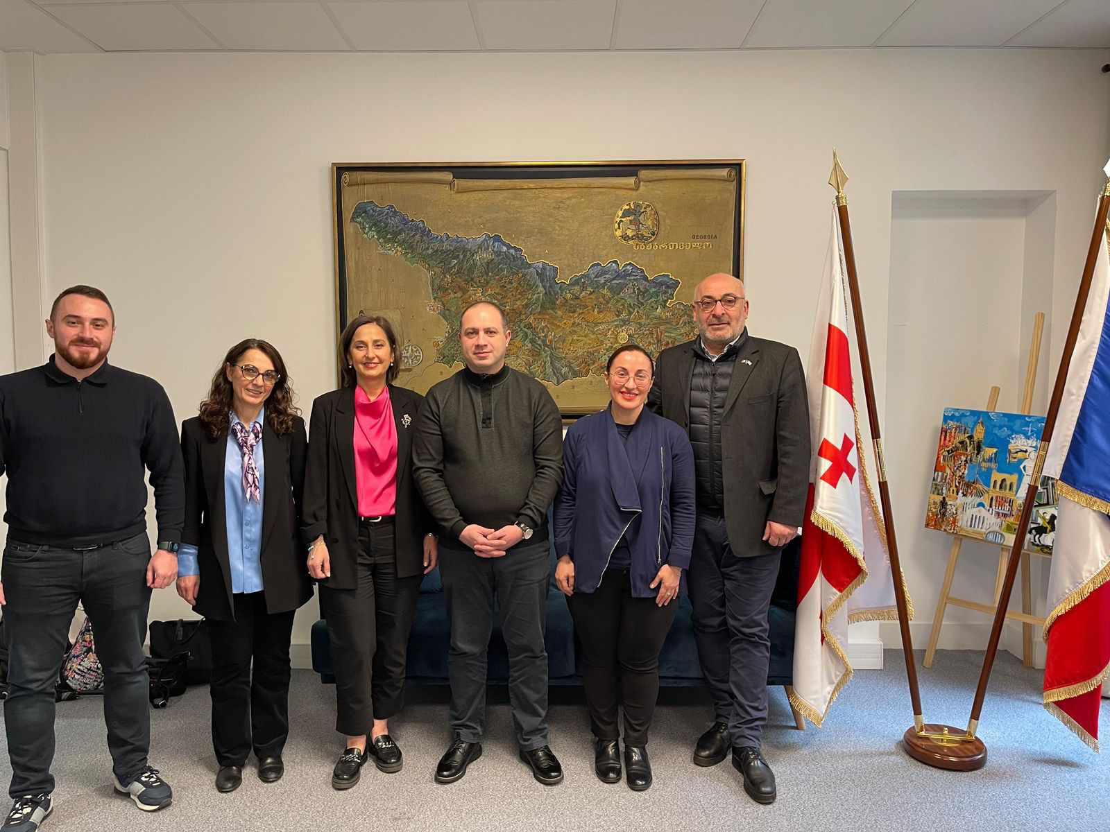 გივი მიქანაძემ საფრანგეთში  საკვირაო სკოლების ხელმძღვანელებთან სამუშაო შეხვედრა გამართა