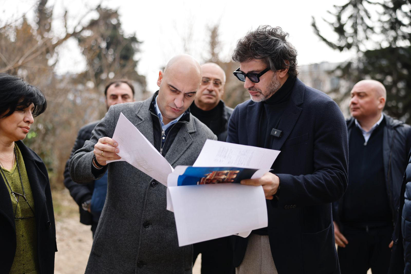 კახა კალაძე აბრეშუმის სახელმწიფო მუზეუმის რესტავრაცია-რეაბილიტაციის სამუშაოებს გაეცნო