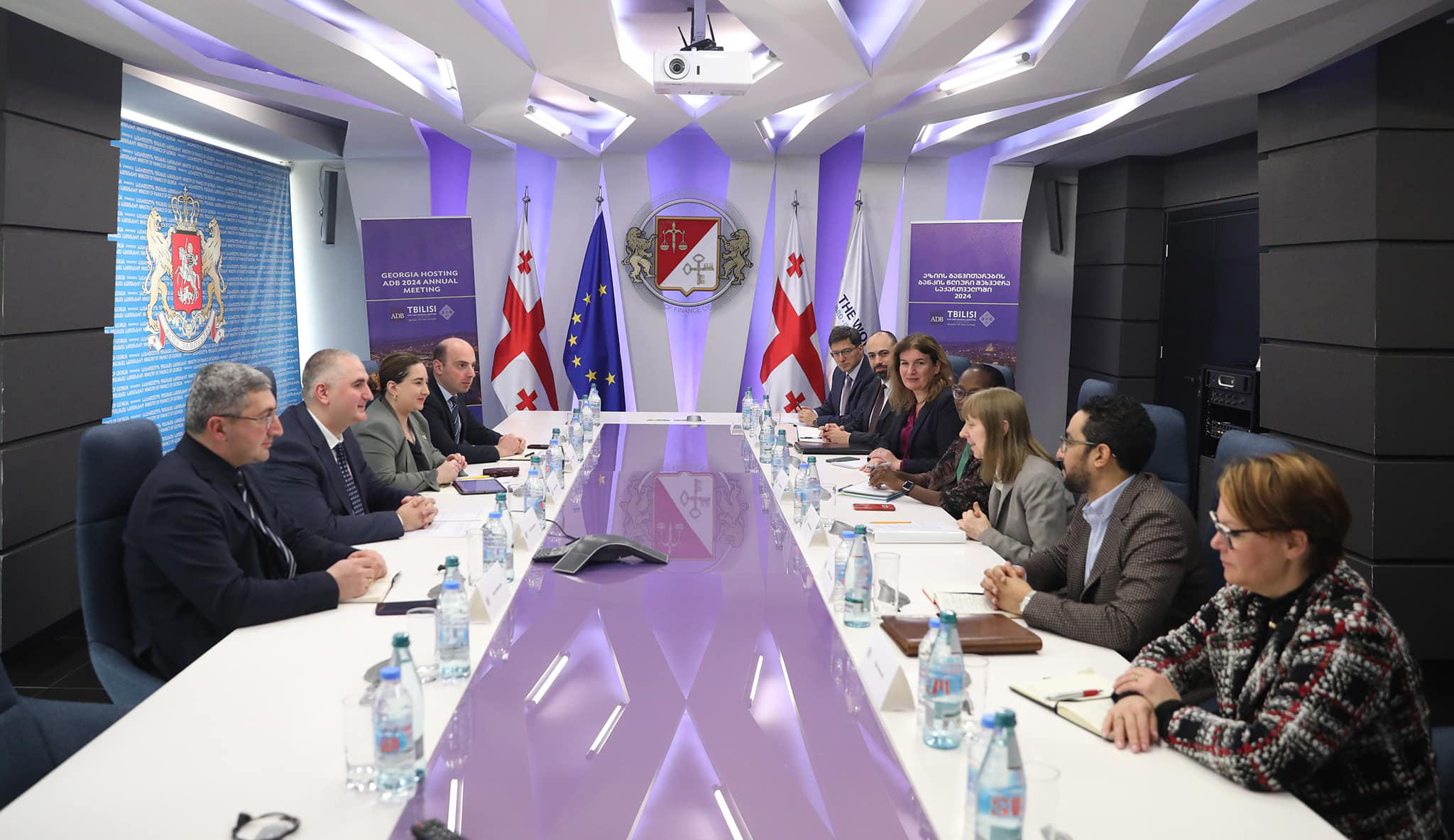 ლაშა ხუციშვილი ევროპასა და ცენტრალურ აზიაში მსოფლიო ბანკის ვიცე-პრეზიდენტ ანტონელა ბასანის შეხვდა