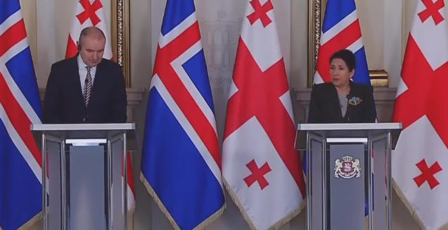 სალომე ზურაბიშვილი - ისლანდიას აქვს უდიდესი პოტენციალი და გამოცდილება ბუნებრივი კრიზისების მართვაში, მნიშვნელოვანია საქართველომ ამ მიმართულებით მასთან თანამშრომლობა გააღრმაოს