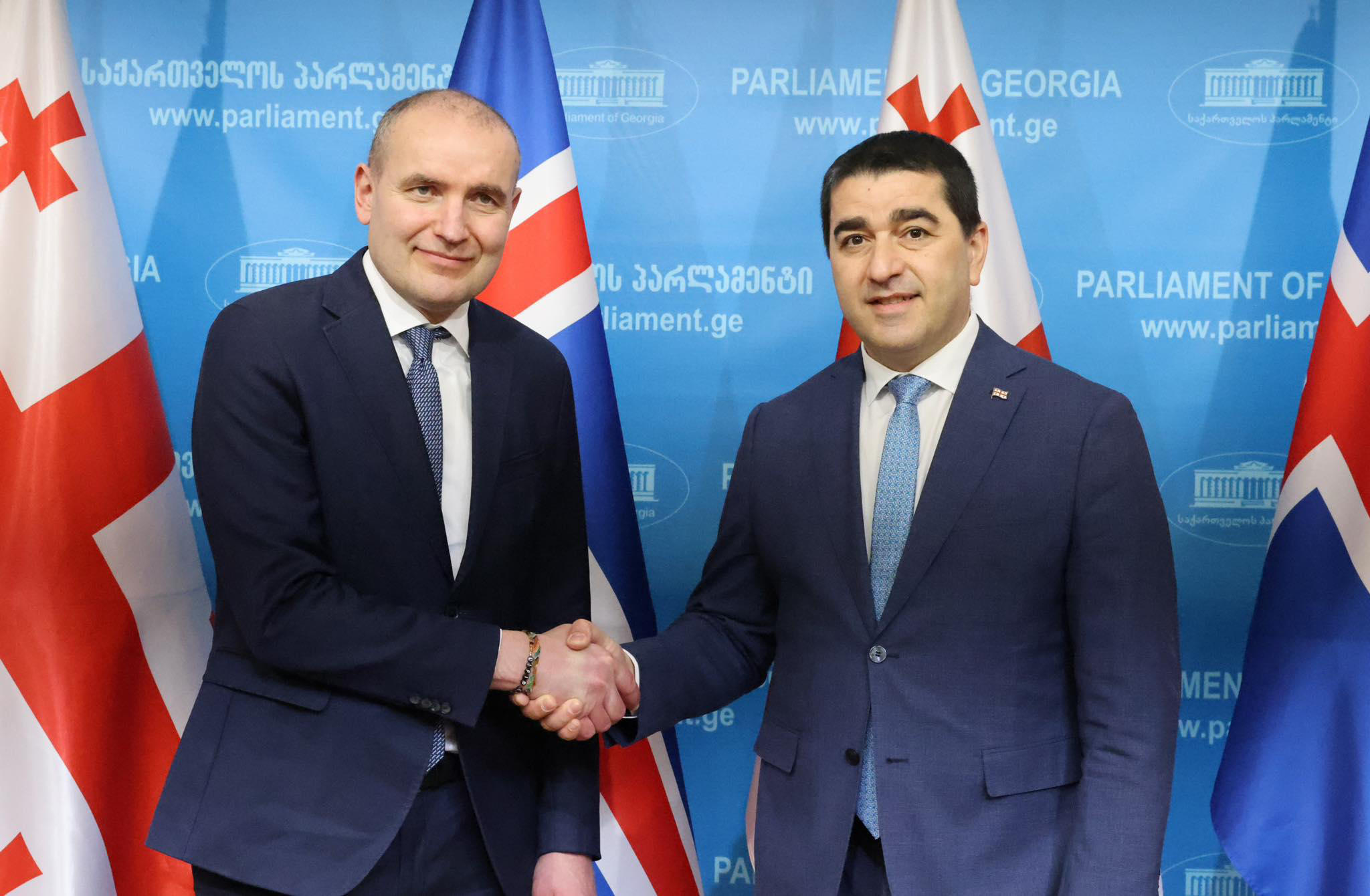 შალვა პაპუაშვილი ისლანდიის პრეზიდენტს შეხვდა