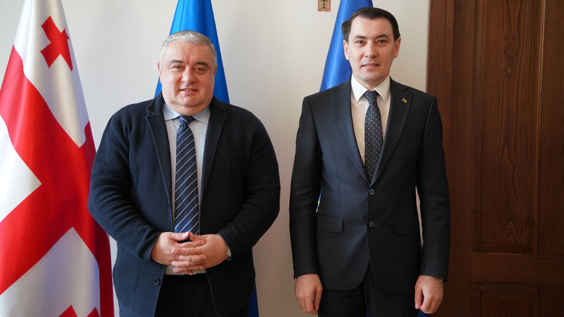 ჯაბა სამუშიამ საქართველოში თურქმენეთის საგანგებო და სრულუფლებიან ელჩთან სამუშაო შეხვედრა გამართა