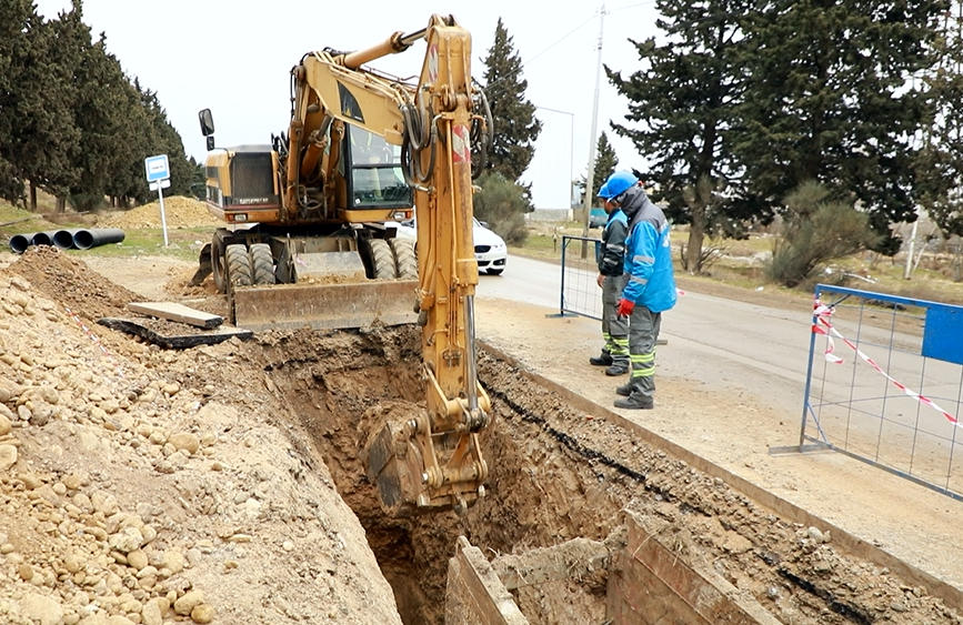 „ჯივიპი“ სამგორის რაიონში, მელაშვილის ქუჩის მიმდებარედ წყალარინების ქსელს აახლებს