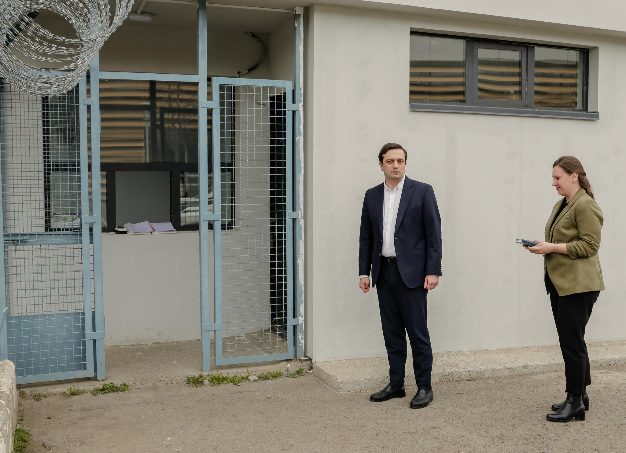 სახალხო დამცველი N8 პენიტენციურ დაწესებულებაში იმყოფებოდა