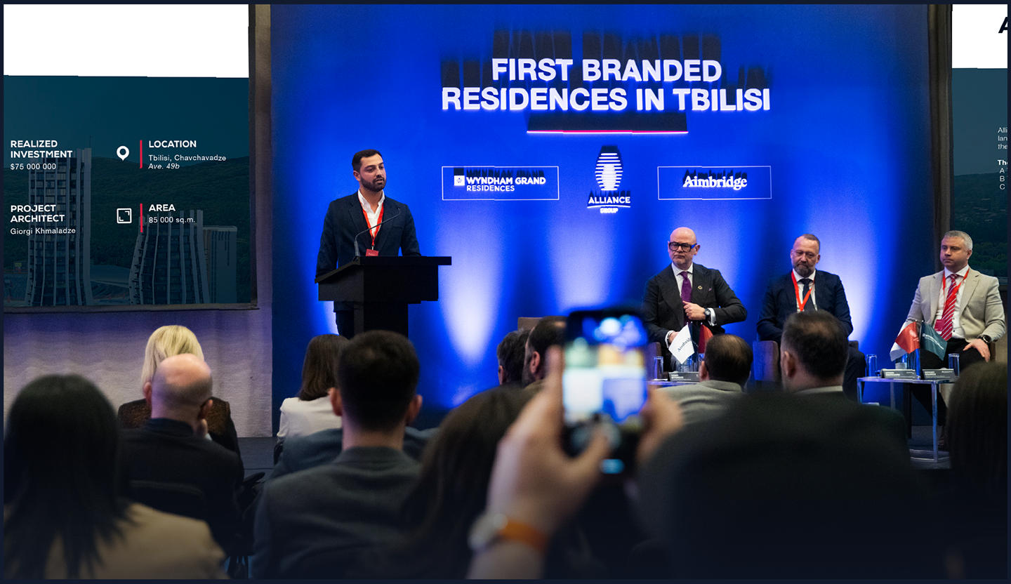 Wyndham Grand Residences Tbilisi - „ალიანს ჯგუფმა“ თბილისის პირველი ბრენდული რეზიდენციების პროექტი წარადგინა