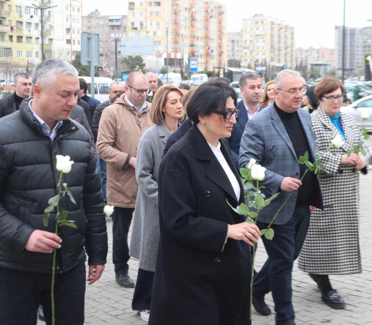 რუსთავში ეროვნული გმირის ჟიული შარტავას 80 წლისთავი აღნიშნეს