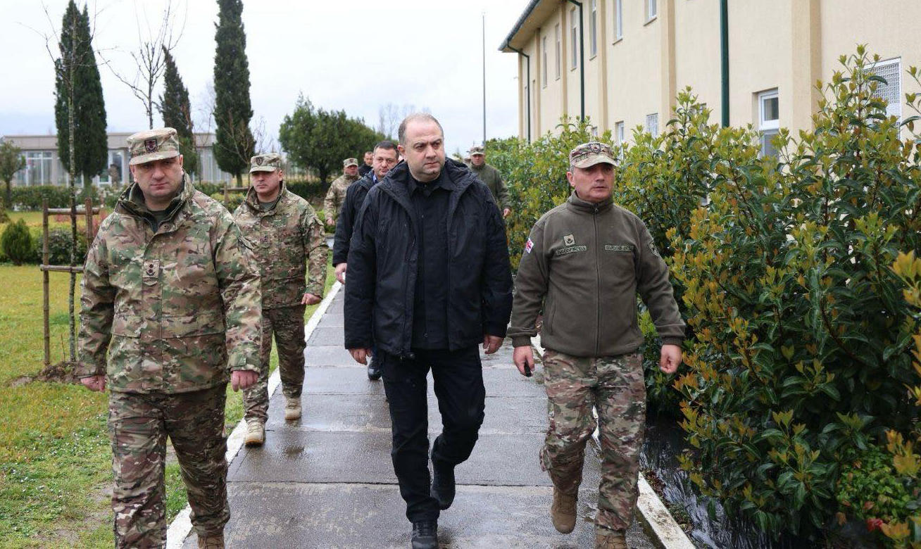 ირაკლი ჩიქოვანი სენაკის მე-2 ქვეით ბრიგადას ესტუმრა