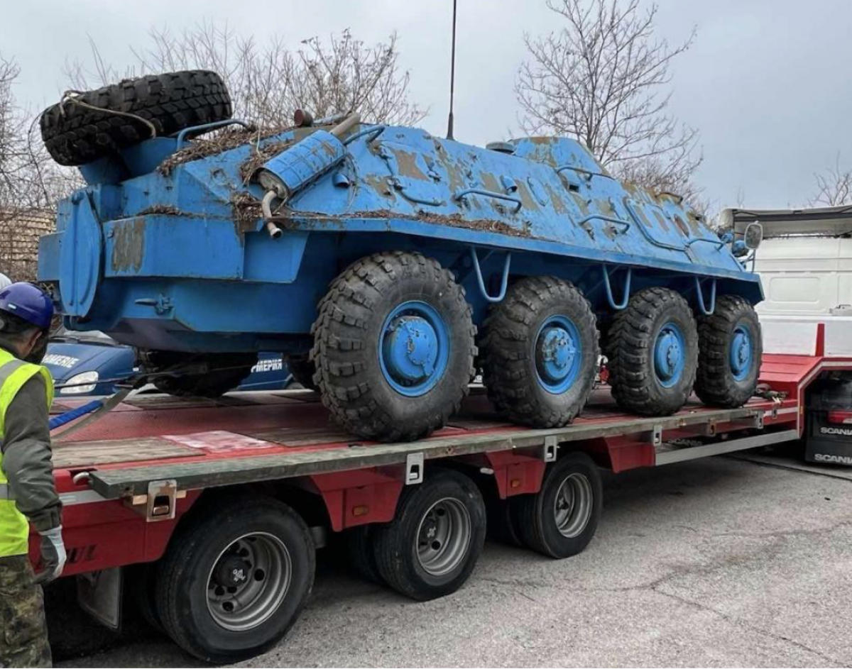 ბულგარეთმა უკრაინას 100 ჯავშანტრანსპორტიორი გაუგზავნა