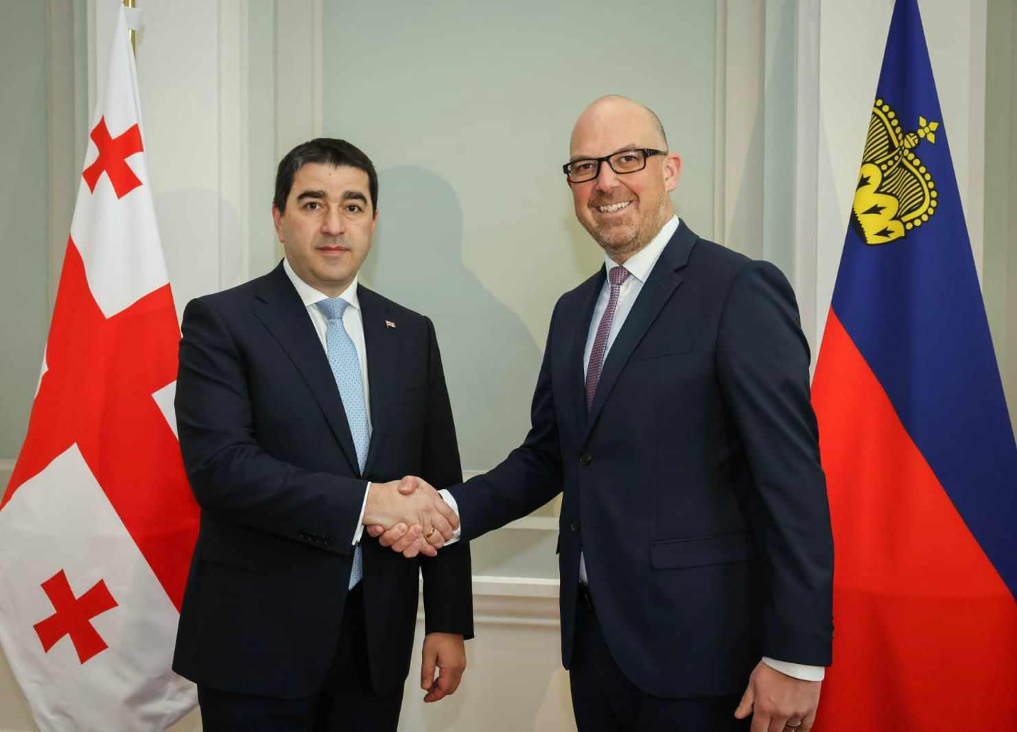 შალვა პაპუაშვილი ლიხტენშტაინის სამთავროს პრემიერ-მინისტრს შეხვდა