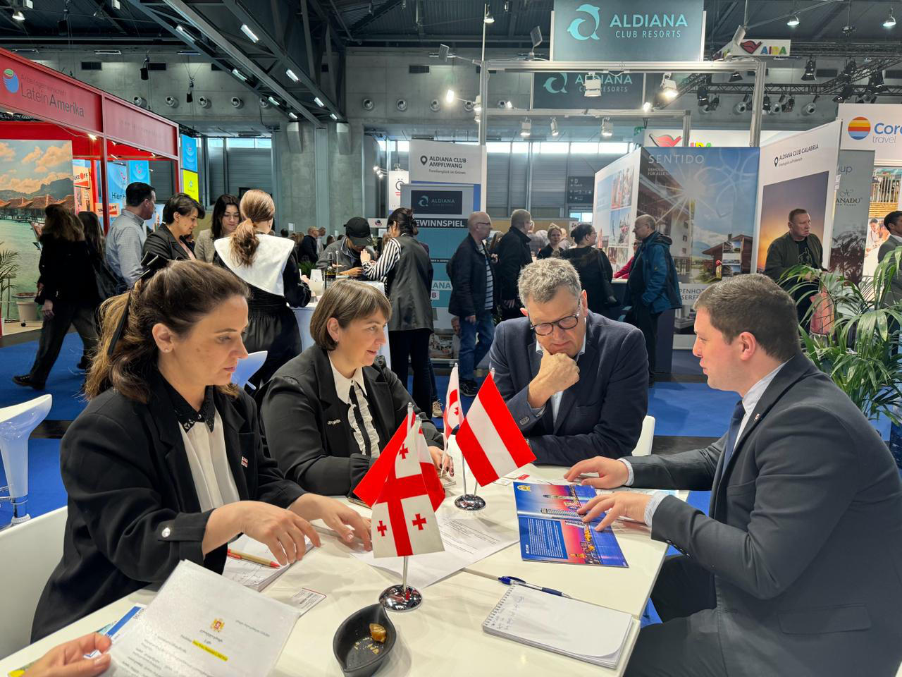 საქართველოს ტურიზმის პოტენციალს ვენის Ferien Messe Wien გამოფენაზე ეცნობიან