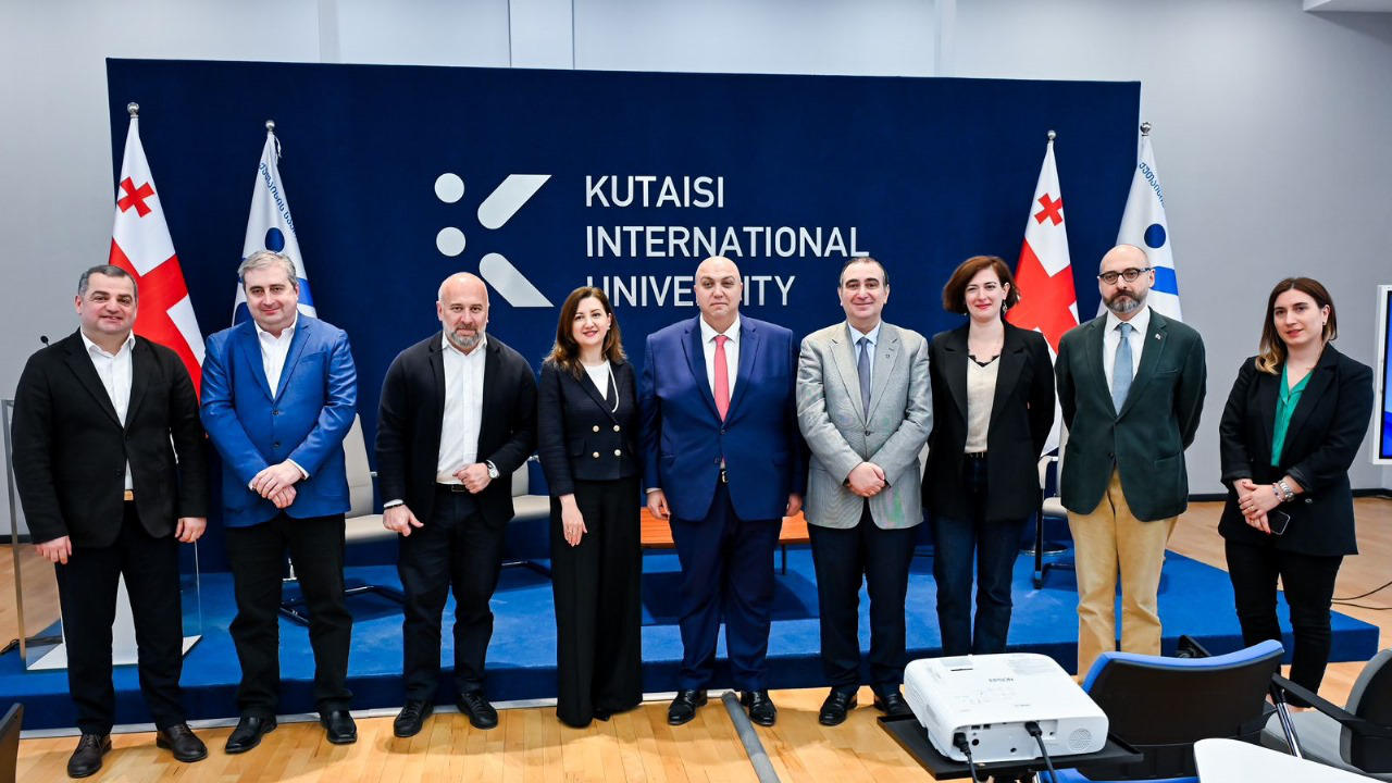 ქუთაისის საერთაშორისო უნივერსიტეტმა საქართველოს რეგიონული განვითარებისა და ინფრასტრუქტურის მინისტრს უმასპინძლა