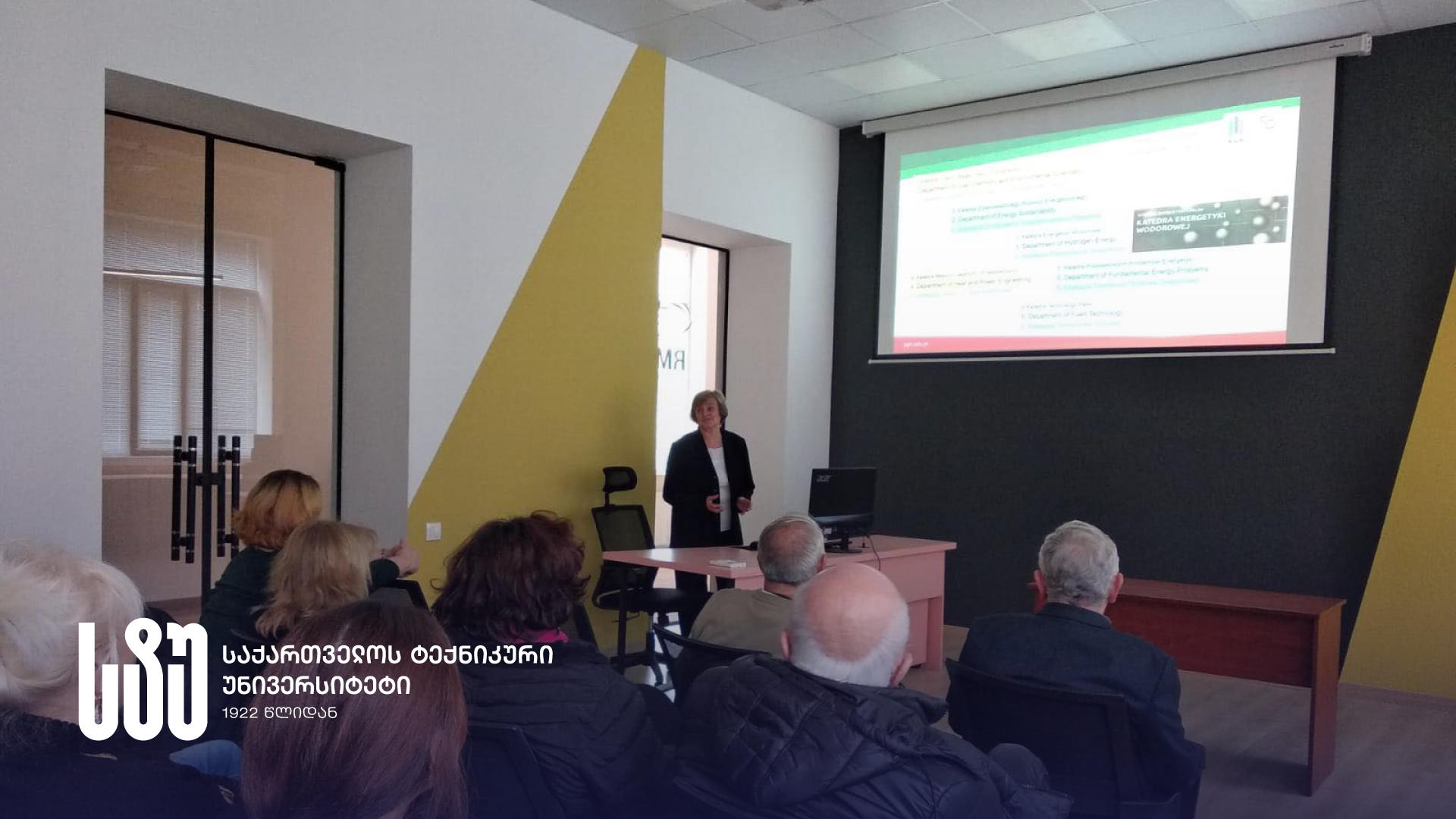 საქართველოს ტექნიკური უნივერსიტეტის სამთო-გეოლოგიურ ფაკულტეტს სამუშაო ვიზიტით კრაკოვის AGH მეცნიერებისა და ტექნოლოგიების უნივერსიტეტის პროფესორი ეწვია