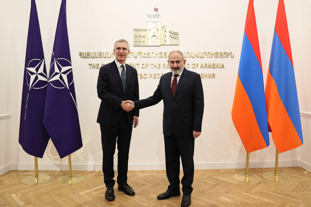 ნიკოლ ფაშინიანმა და იენს სტოლტენბერგმა სომხეთ-აზერბაიჯანის სამშვიდობო ხელშეკრულებასთან დაკავშირებული საკითხები განიხილეს