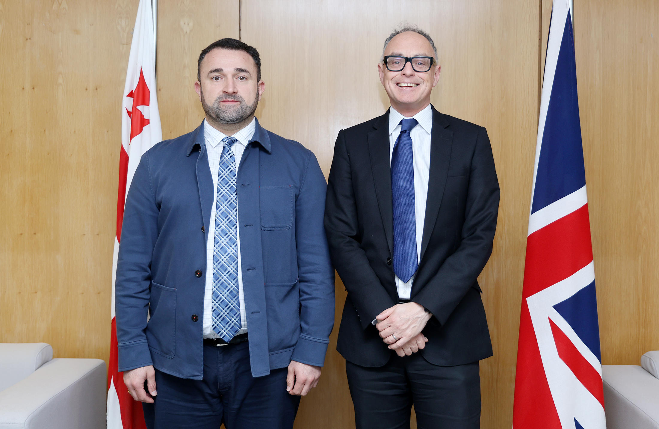 ცესკო-ს თავმჯდომარე დიდი ბრიტანეთის ელჩს შეხვდა