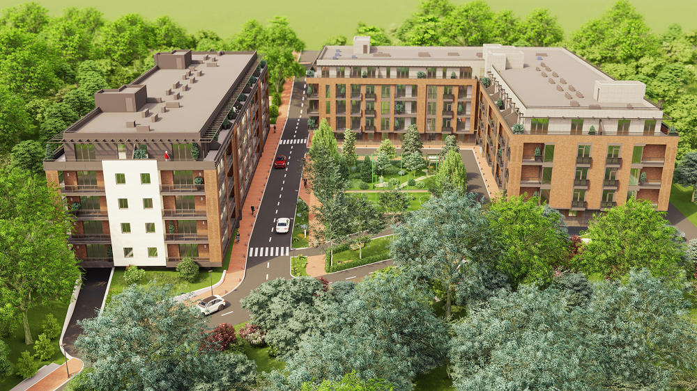 საცხოვრებელი კომპლექსი მათთვის, ვისთვისაც ერთდროულად ბუნებასა და ქალაქის ცენტრთან სიახლოვე მნიშვნელოვანია