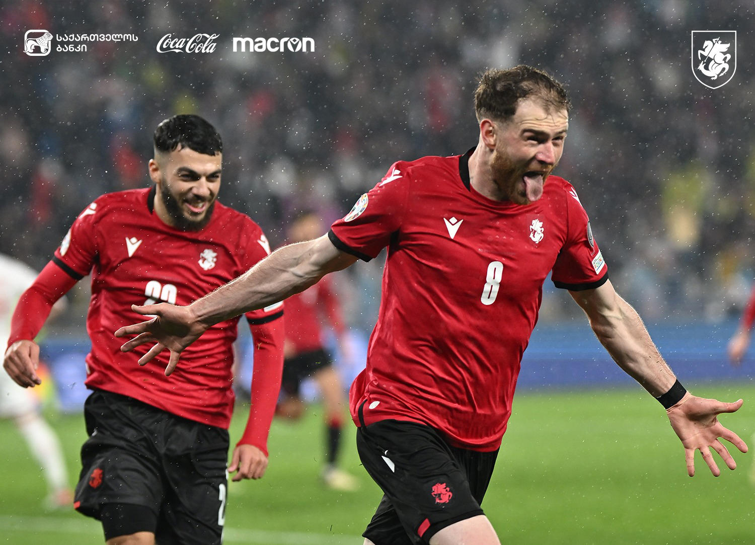 საქართველო ლუქსემბურგს 2:0 ამარცხებს - გოლი კვლავ ბუდუ ზივზივაძემ გაიტანა