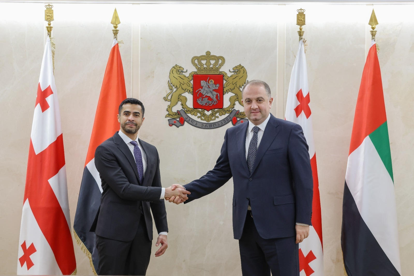 ირაკლი ჩიქოვანი საქართველოში არაბთა გაერთიანებული საამიროების ელჩს შეხვდა