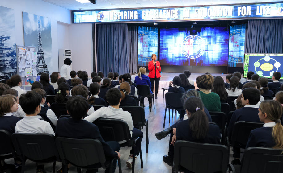 „დედამიწის საათის“ აღნიშვნის ფარგლებში, მოსწავლეებთან შეხვედრა გაიმართა