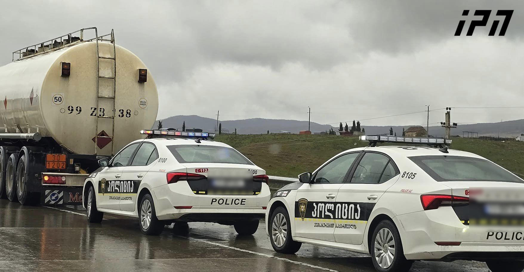 იგოეთთან ერთმანეთს სამი სატვირთო ავტომობილი შეეჯახა