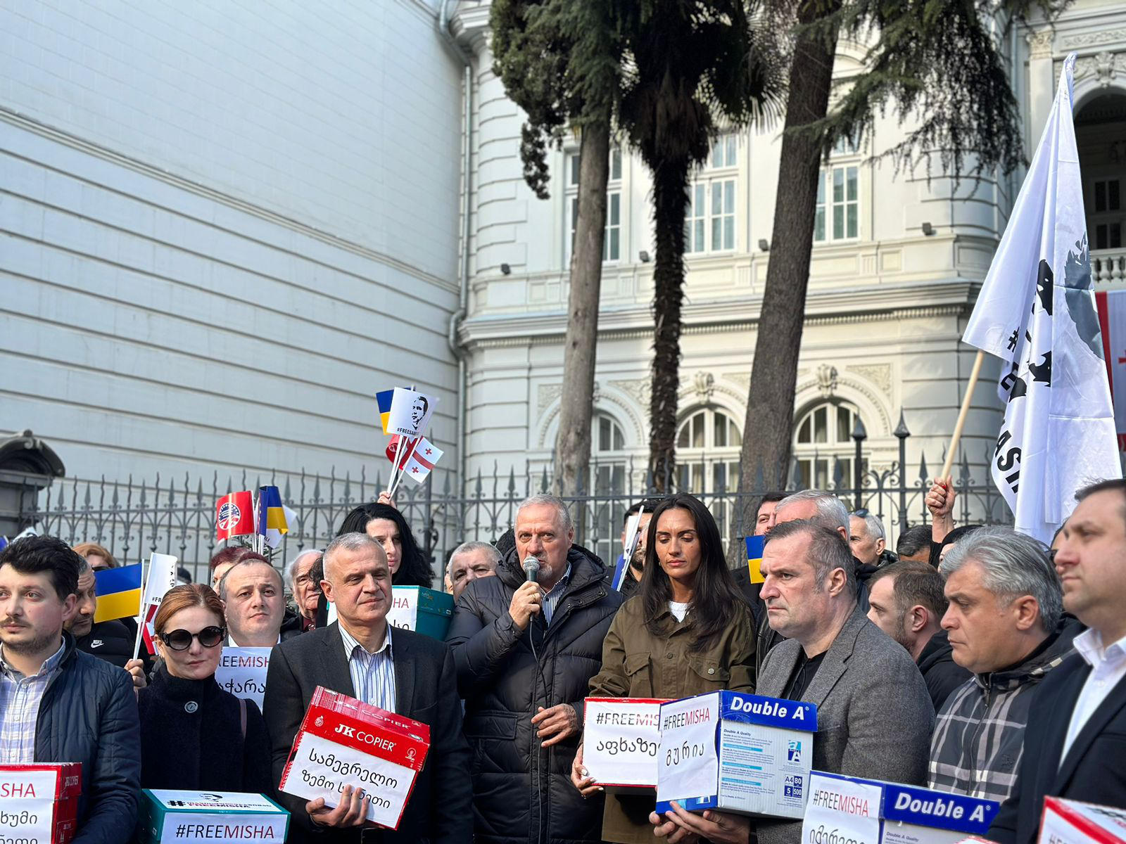 ზაზა გოგავა - დიდი მადლობა მინდა გადავუხადო ყველა იმ ადამიანს, რომლებიც საქართველოს, მიხეილ სააკაშვილის გვერდით დგახართ