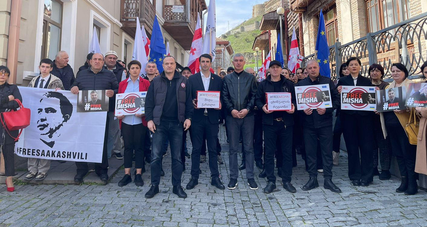 „ნაციონალური მოძრაობის“ გორის საკრებულოს წევრი - ვუერთდებით დღევანდელ კოლონას, წალენჯიხიდან დაძრულ ჩვენს თანამებრძოლებს