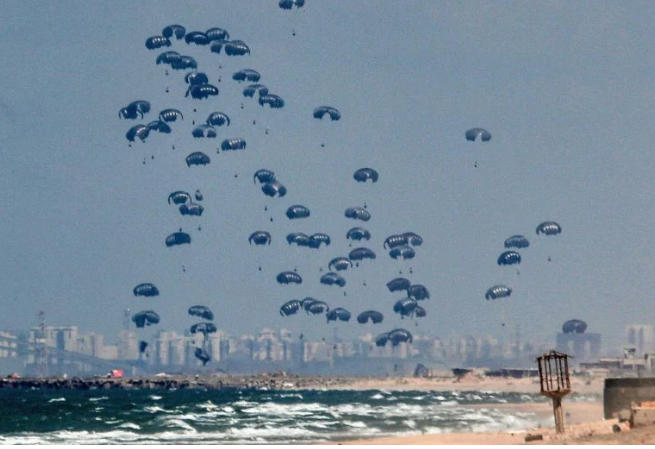 „ჰამასი“ ღაზის სექტორისთვის ჰუმანიტარული დახმარების საჰაერო გზით მიწოდების შეწყვეტას ითხოვს