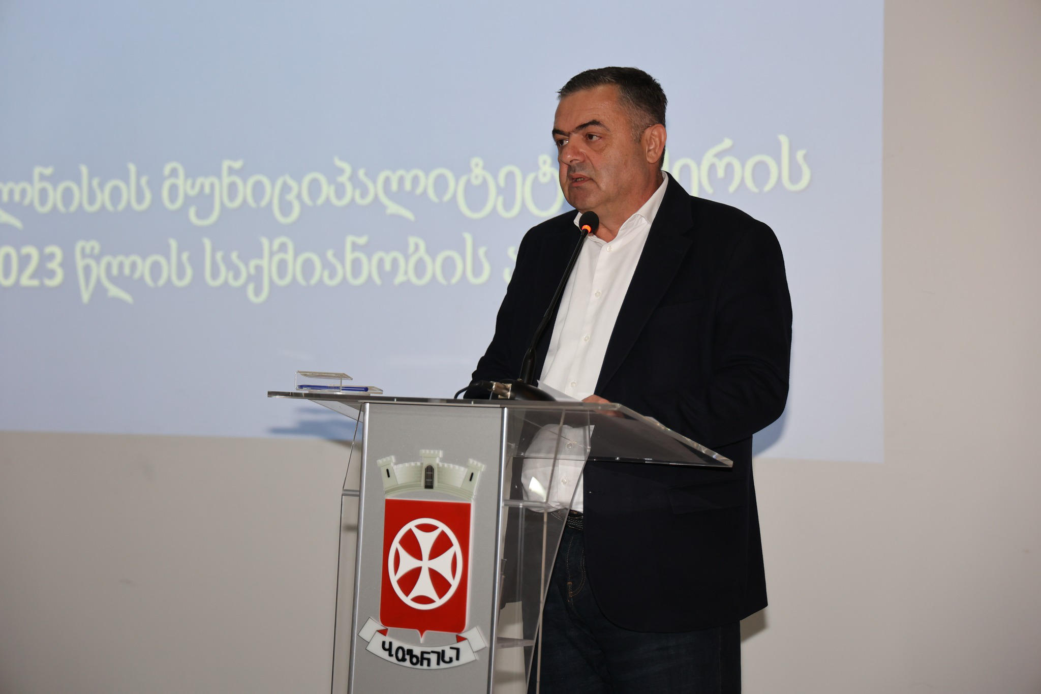 ბოლნისის მერმა 2023 წლის საქმიანობის ანგარიში წარადგინა