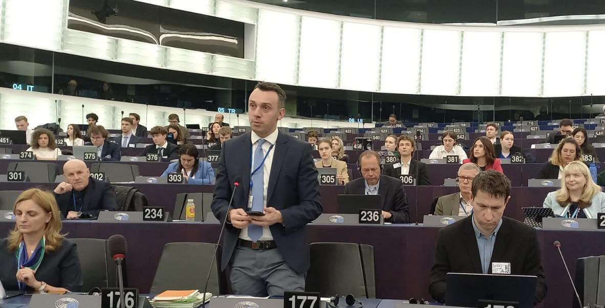 ოთარ გრიგოლია - ბოდიში მინდა მოვუხადო დამსწრე საზოგადოებას, რომ უკრაინაში მიმდინარე ომის ფონზე მიხეილ სააკაშვილის კვებაზე გვიწევს საუბარი ევროსაბჭოში