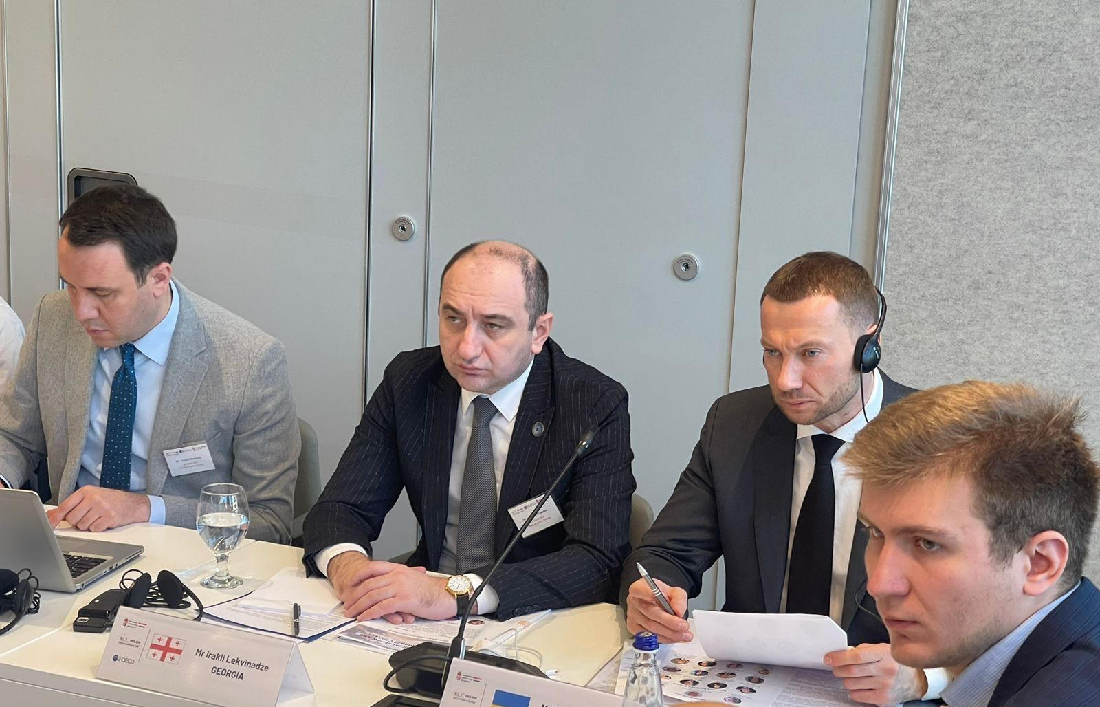 ირაკლი ლექვინაძე უნგრეთში OECD-GVH RCC-ის მიწვევით კონკურენციის უწყებების პირველი პირების შეხვედრაზე სიტყვით გამოვიდა