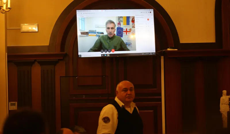 Mikheil Saakashvili: "Georgian Dream" is holding a rally for the second time, the first one was organized after my arrival, it was very difficult for them and it is still very difficult!