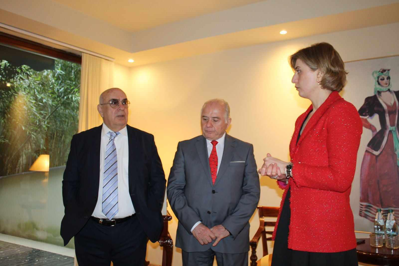 ჩეხეთში დიმიტრი - არზაყან ემხუარის მემორიალური დაფა გაიხსნა