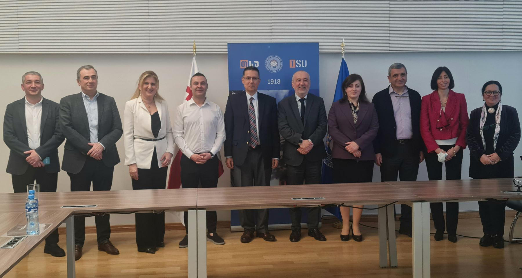 აჯიბადემის უნივერსიტეტის წარმომადგენლები თსუ-ს ეწვივნენ