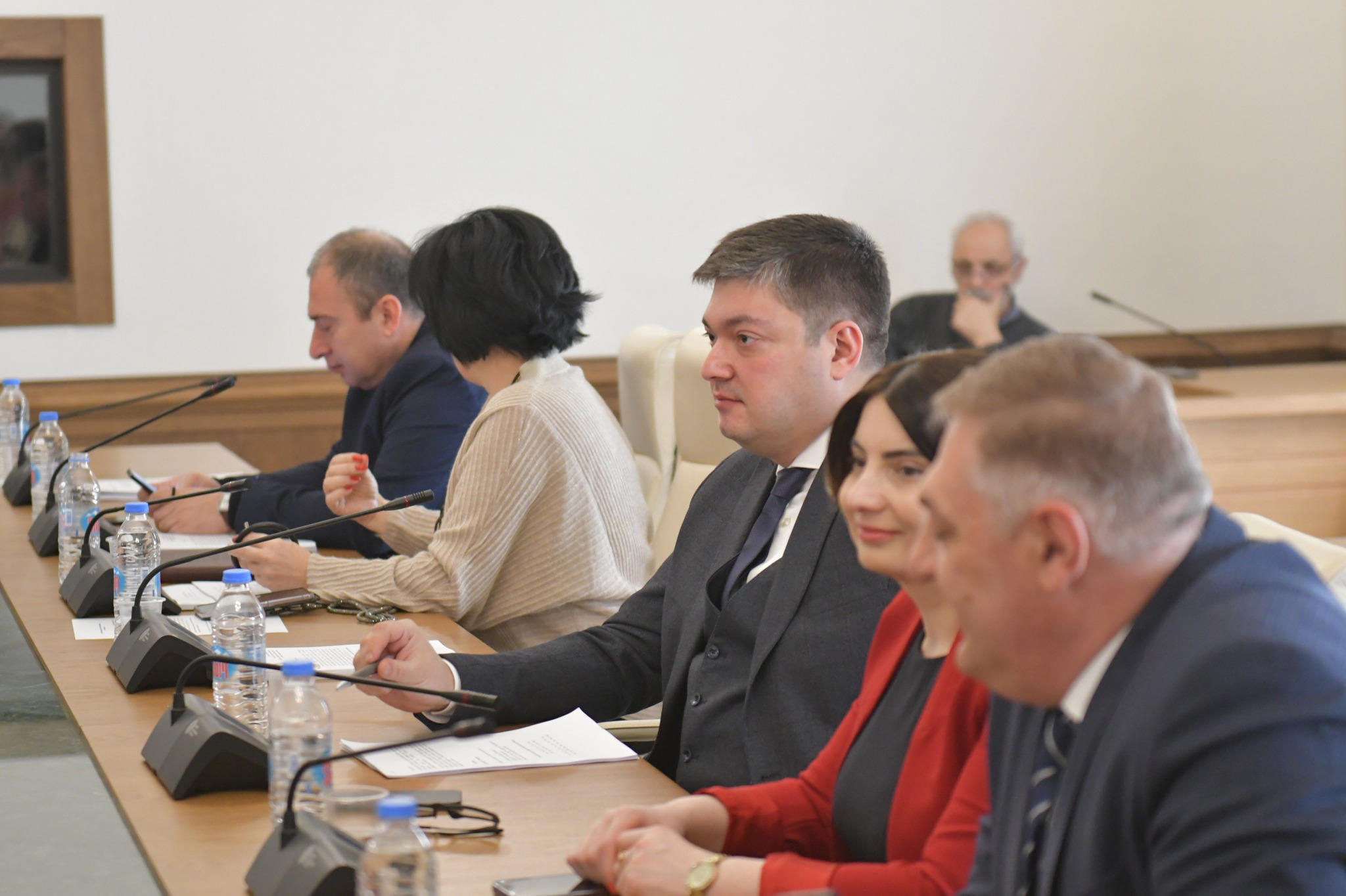 დავით სიმონიას პარლამენტის კომიტეტში მოუსმინეს