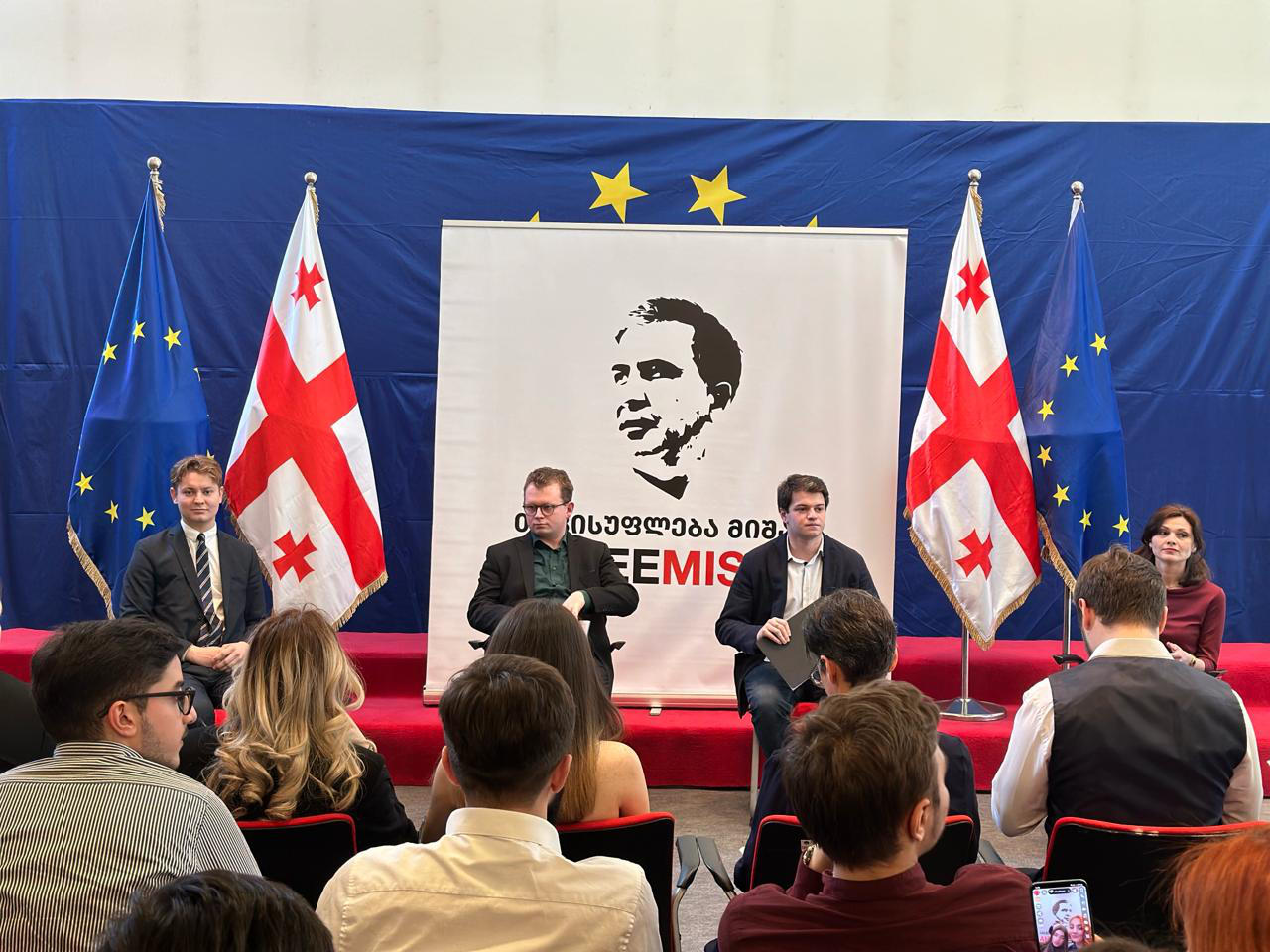 „ერთიანი ნაციონალური მოძრაობის“ ახალგაზრდული ორგანიზაცია დანიის კონსერვატიული პარტიის ახალგაზრდულ ორგანიზაციას მასპინძლობს