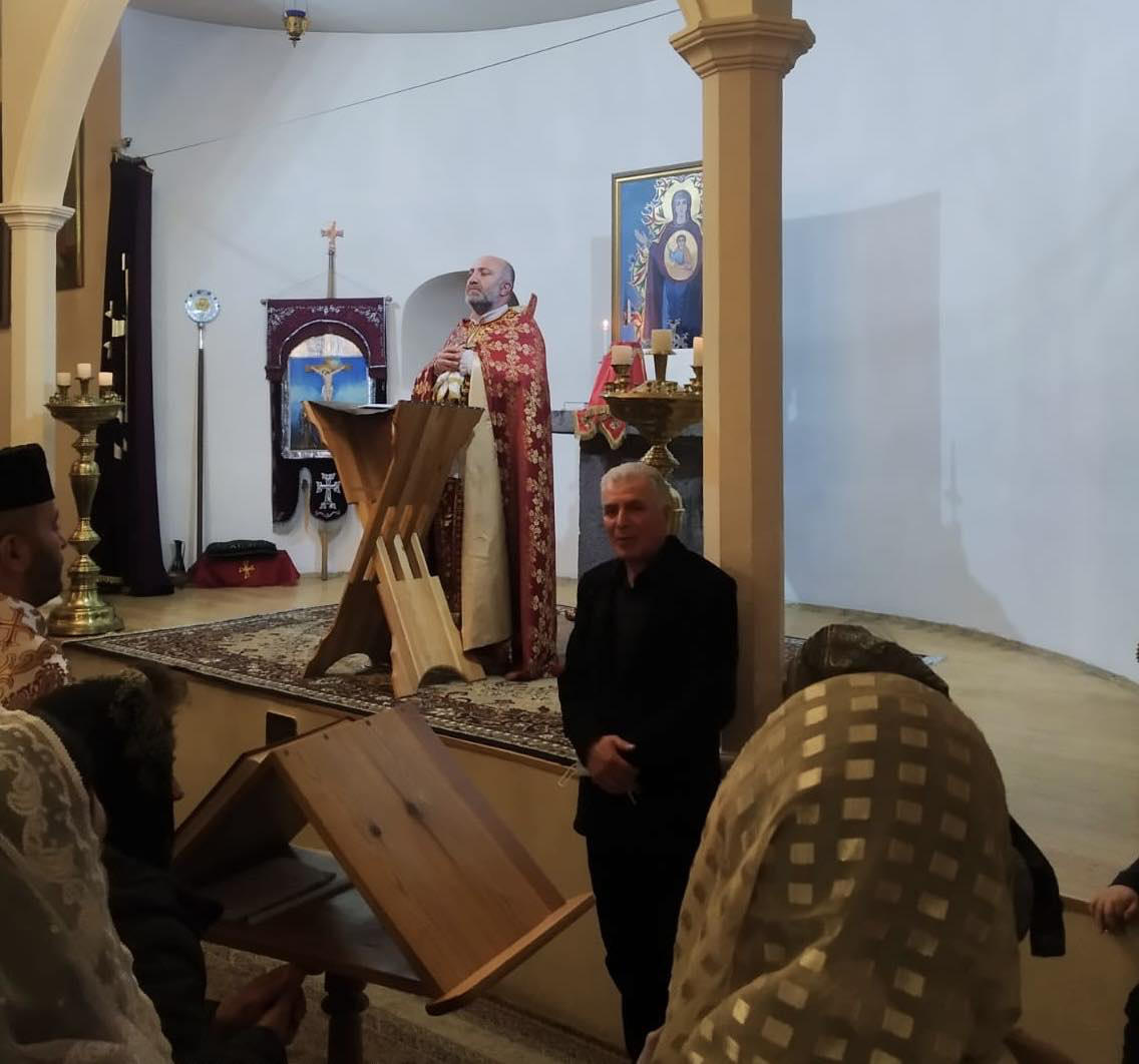 ახალციხის სომხური თემი აღდგომას აღნიშნავს