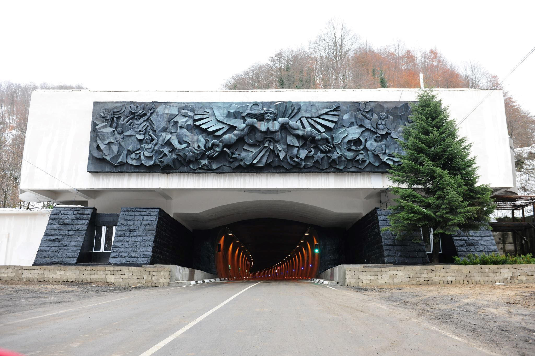 3-5 აპრილს, ღამის საათებში რიკოთის ძველ გვირაბში შეზღუდვები დაწესდება