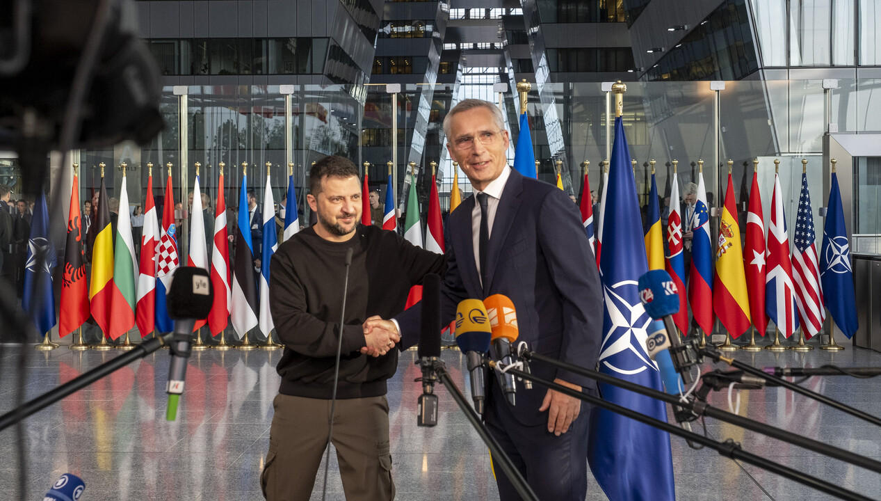 Bloomberg - ნატო უკრაინისთვის 100 მილიარდი აშშ დოლარის ოდენობის ფონდის შექმნის იდეით გამოდის