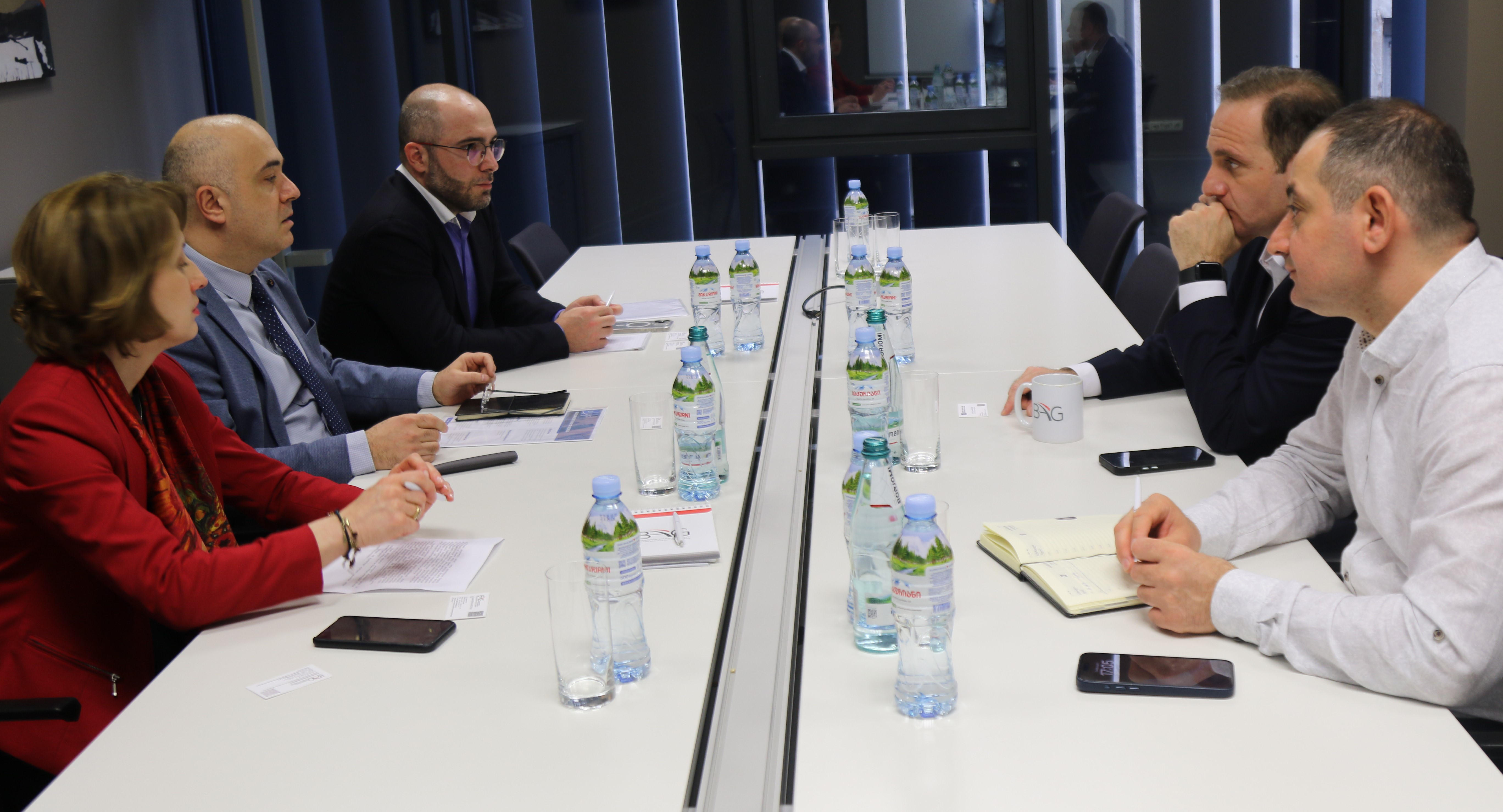 „საქართველოს განვითარების ფონდსა“ და „საქართველოს ბიზნეს ასოციაციას“ შორის შეხვედრა გაიმართა