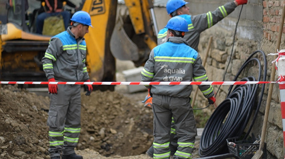 „ჯივიპი“ გლდანის რაიონში, ფიროსმანისა და სააკაძის ქუჩებზე წყალსადენის ქსელს აახლებს