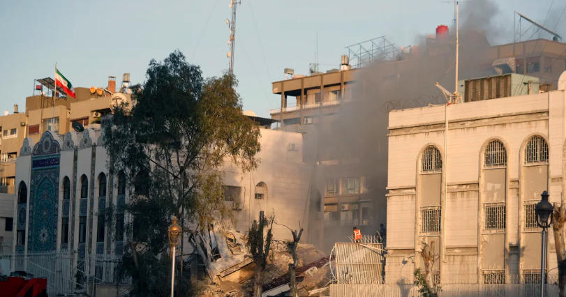 The New York Times  - სირიაში, ირანის საკონსულოზე განხორციელებული თავდასხმის საპასუხოდ ირანმა შეიარაღებული ძალები სრულ მზადყოფნაში მოიყვანა