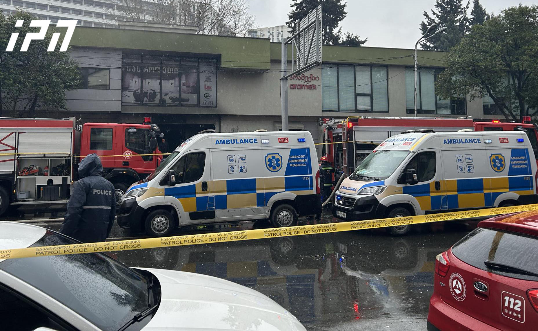 ბოჭორმის ქუჩაზე, სასროლეთში მომხდარი აფეთქების შედეგად დაშავებული სამი პირი ხეჩინაშვილის კლინიკაშია გადაყვანილი