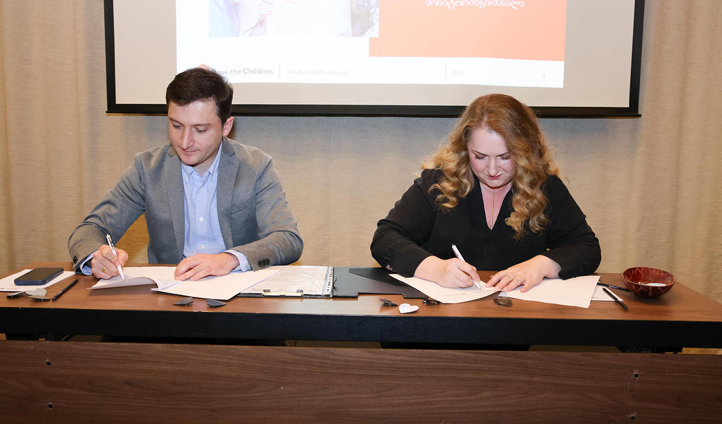 თბილისის საბავშვო ბაგა-ბაღების მართვის სააგენტოსა და საერთაშორისო ორგანიზაცია „გადავარჩინოთ ბავშვებს“ შორის თანამშრომლობის ფარგლებში, 2024-2025 წლებში ახალი, ერთობლივი პროექტები განხორციელდება