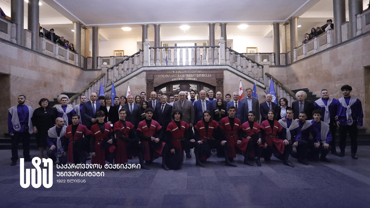 საქართველოს ტექნიკური უნივერსიტეტის რექტორი, აკადემიკოსი დავით გურგენიძე ლიეტუვის რესპუბლიკის სეიმის დელეგაციას შეხვდა