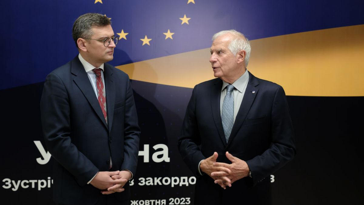 ჯოზეფ ბორელმა და დმიტრო კულებამ უკრაინისთვის Patriot-ის საჰაერო თავდაცვის სისტემების მოსაძიებლად გადადგმული ნაბიჯები განიხილეს