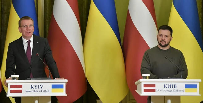 უკრაინამ და ლატვიამ უსაფრთხოების შესახებ შეთანხმება გააფორმეს