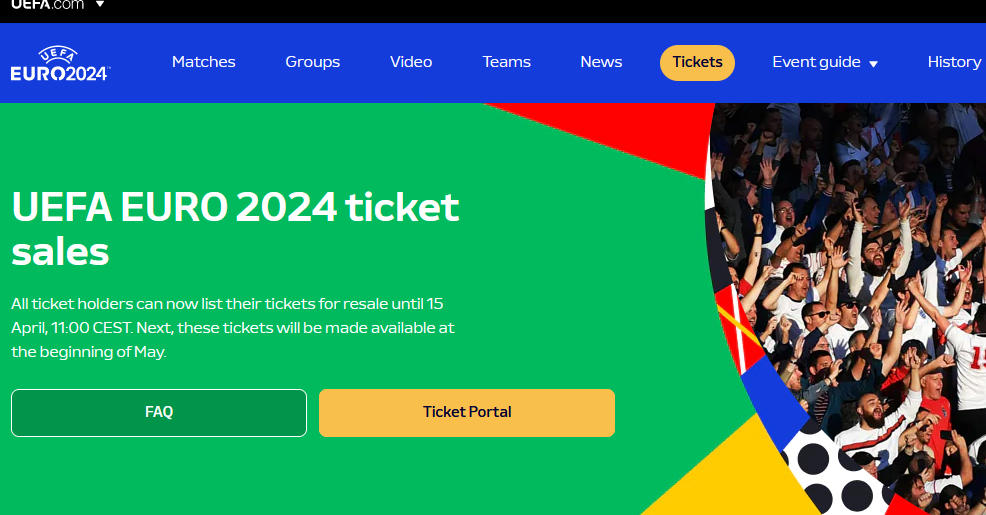 ფეხბურთში ევროპის ჩემპიონატზე საქართველოსთვის განკუთვნილი ბილეთების გაყიდვა დაიწყო